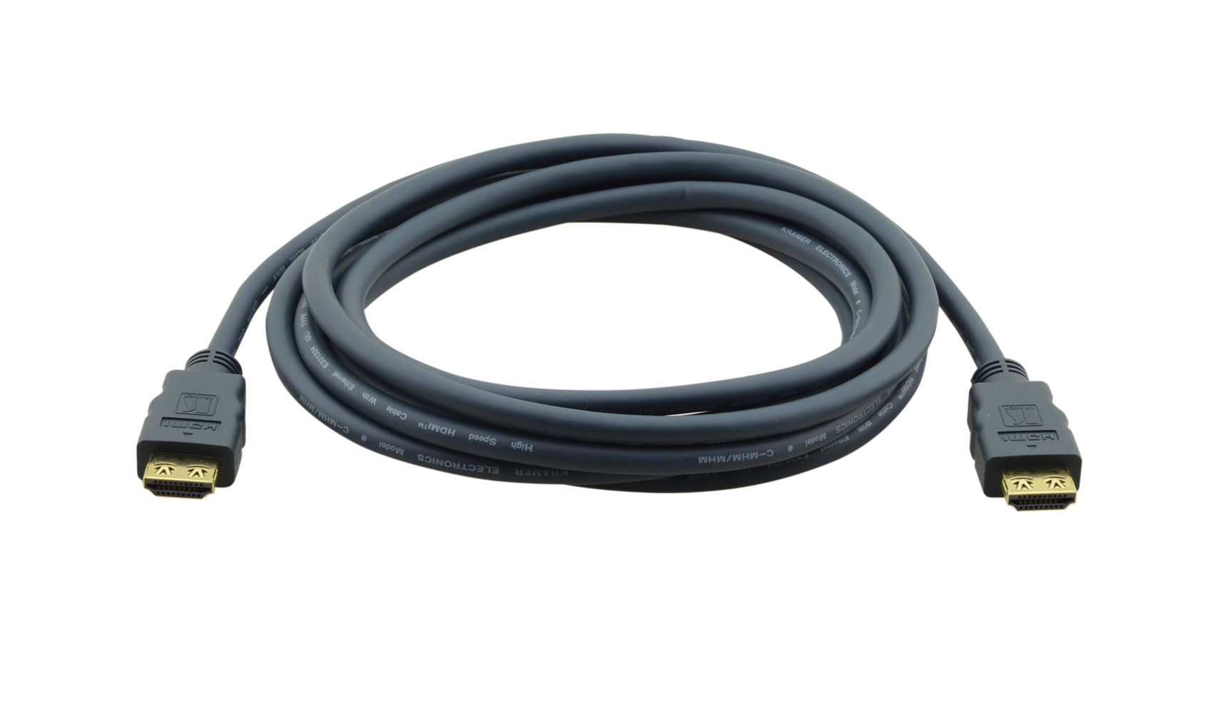 Кабель HDMI [97-0131006] Kramer Electronics [C-MHM/MHM-6] HDMI-HDMI (Вилка - Вилка) c Ethernet гибкий (v 1.4), 1.8 м