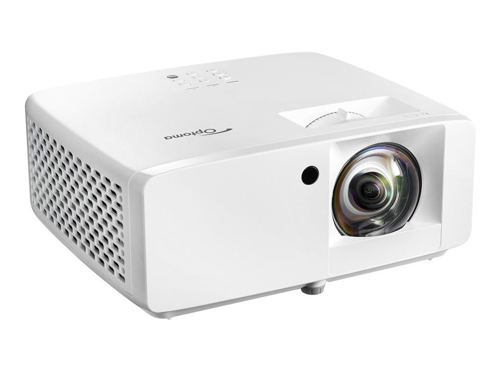 Лазерный проектор Optoma [ZW350ST] DLP; WXGA(1280*800); 3600 lm; 300000:1; 0,521:1; 2xHDMI; 1xAudio 3.5m; USB-A power 1.5A;RS232; RJ45; 15W; 32dB; 3 кг; белый (E9PD7KK41EZ1)