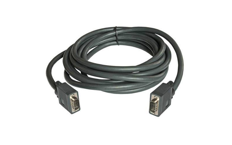 Кабель VGA (HD15) [92-7101015] Kramer Electronics [C-GM/GM-15] VGA на VGA (Вилка - Вилка), 4.6 м