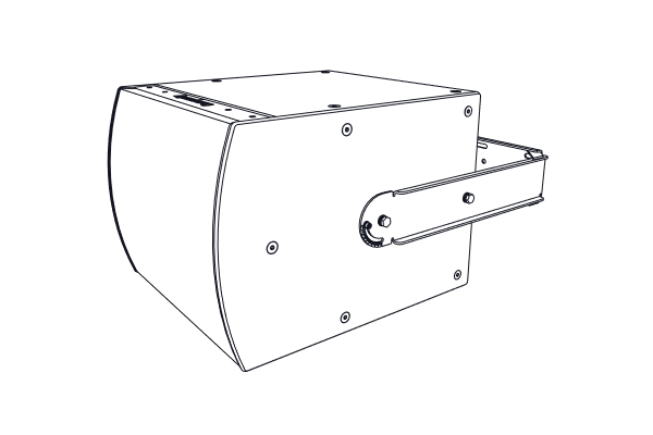 Крепление Biamp [IUB0002WRG] U-Bracket for IS-115WR, IS-118WR Weather-Resistant Grey