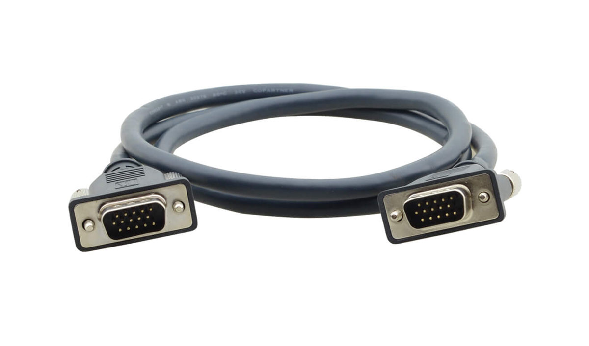 Кабель Micro VGA (HD15) [92-7201006] Kramer Electronics [C-MGM/MGM-6] Micro, VGA на VGA (Вилка - Вилка), 1.8 м