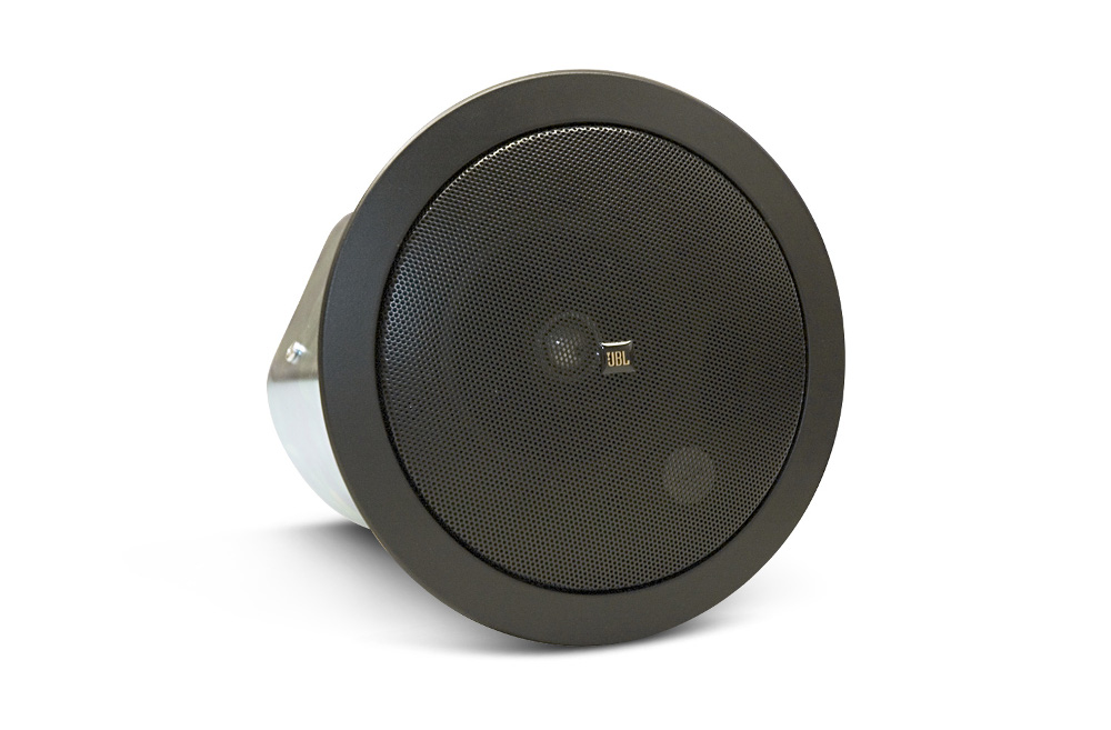 Акустическая система JBL [CONTROL 24CT BK]-КОМПЛЕКТ потолочная, пассивная, 2-х полосная, 4" + 0.75", 80 Гц - 20 кГц, 100 В (30 Вт, 15 Вт, 7.5 Вт), пиковое SPL 102 дБ, зажимной блок, крепление в комплекте, цвет черный, (Комплект 2шт-1 место)