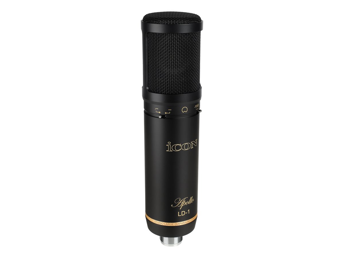 Микрофон конденсаторный Icon [Apollo LD-1] с большой диафрагмой, 20 Гц 18 кГц, 126 дБ, +48 В