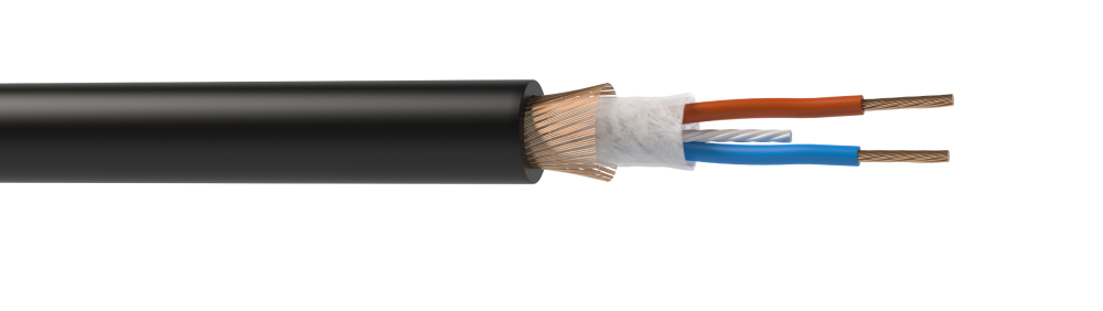 Кабель балансный микрофонный Wize [WMC24300FP] 300 м, 24 AWG, 0.22 мм2, диаметр 6.0 мм, экран, медь 28 x 0.1 мм, бухта