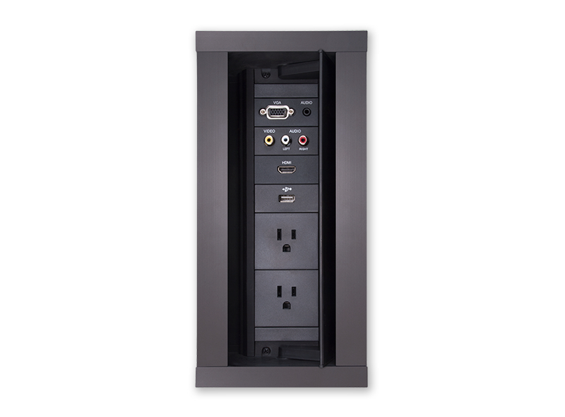 Порт подключения модуля HydraPort 9 - черный FG560-02-BL AMX HPX-900BL