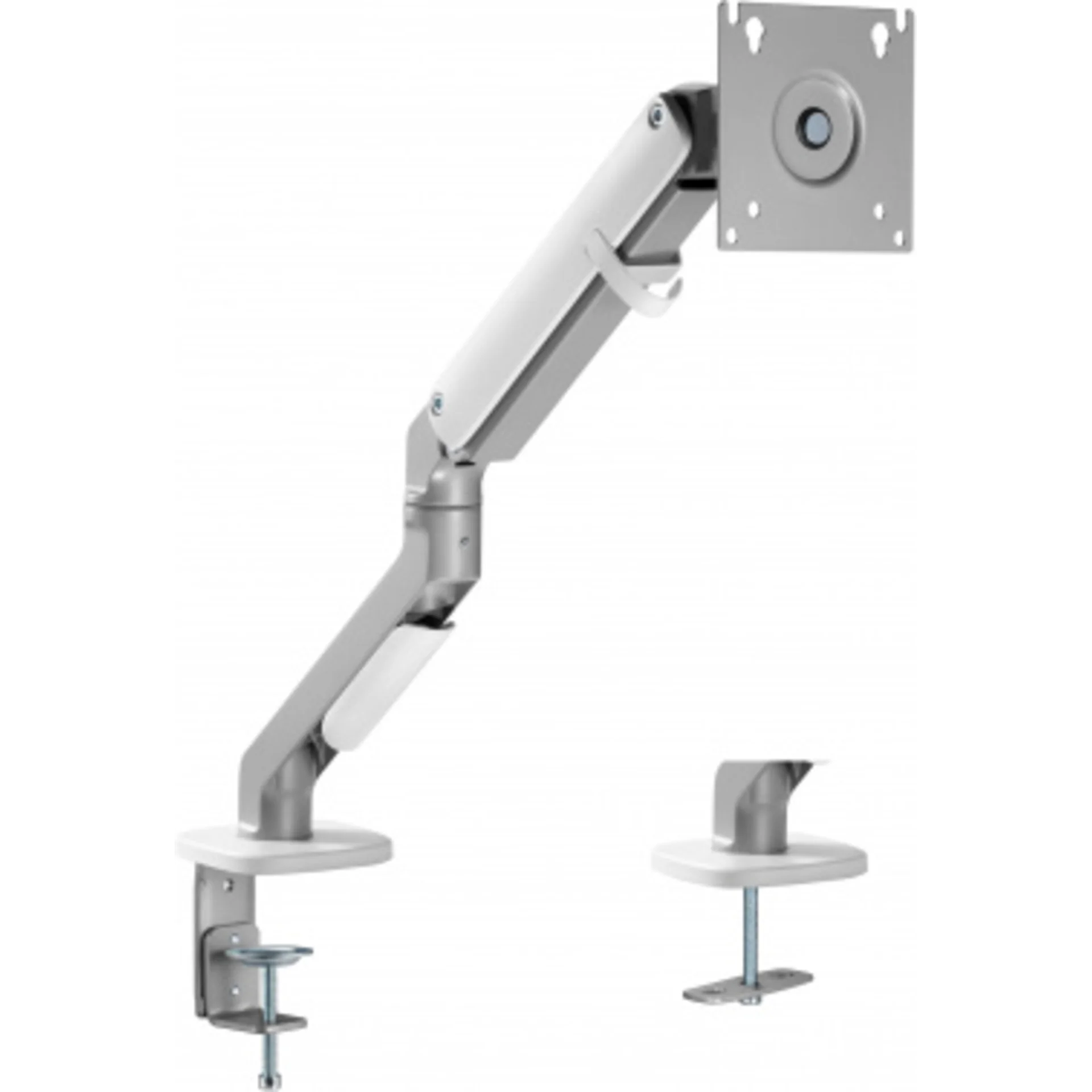 Кронштейн для мониторов Ultramounts UM734SIL серый/серебристый 17"-27" макс.7кг крепление к столешни