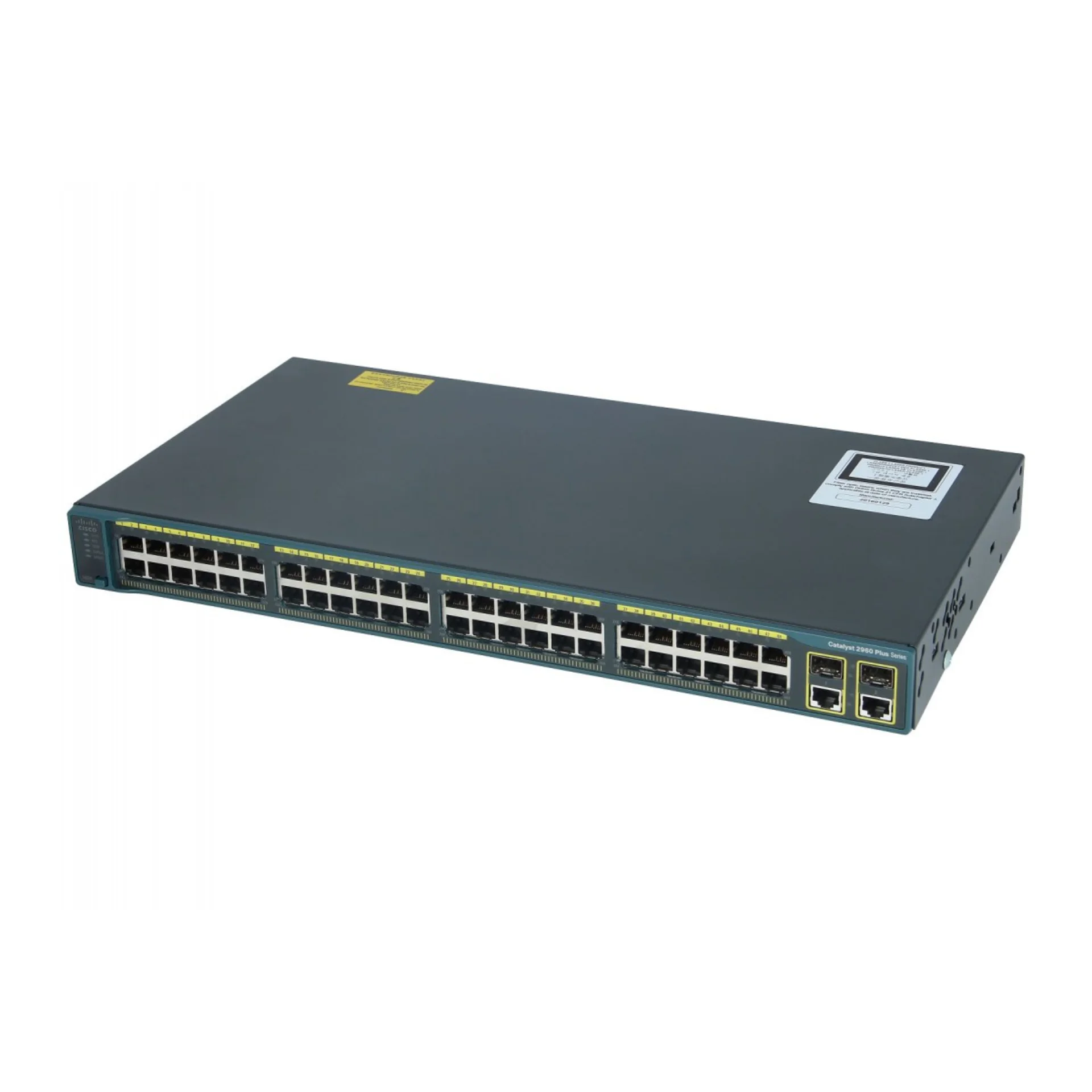 CISCO WS-C2960+48PST-L Catalyst 2960 Plus 48 10/100 PoE + 2 1000BT +2 SFP LAN Base