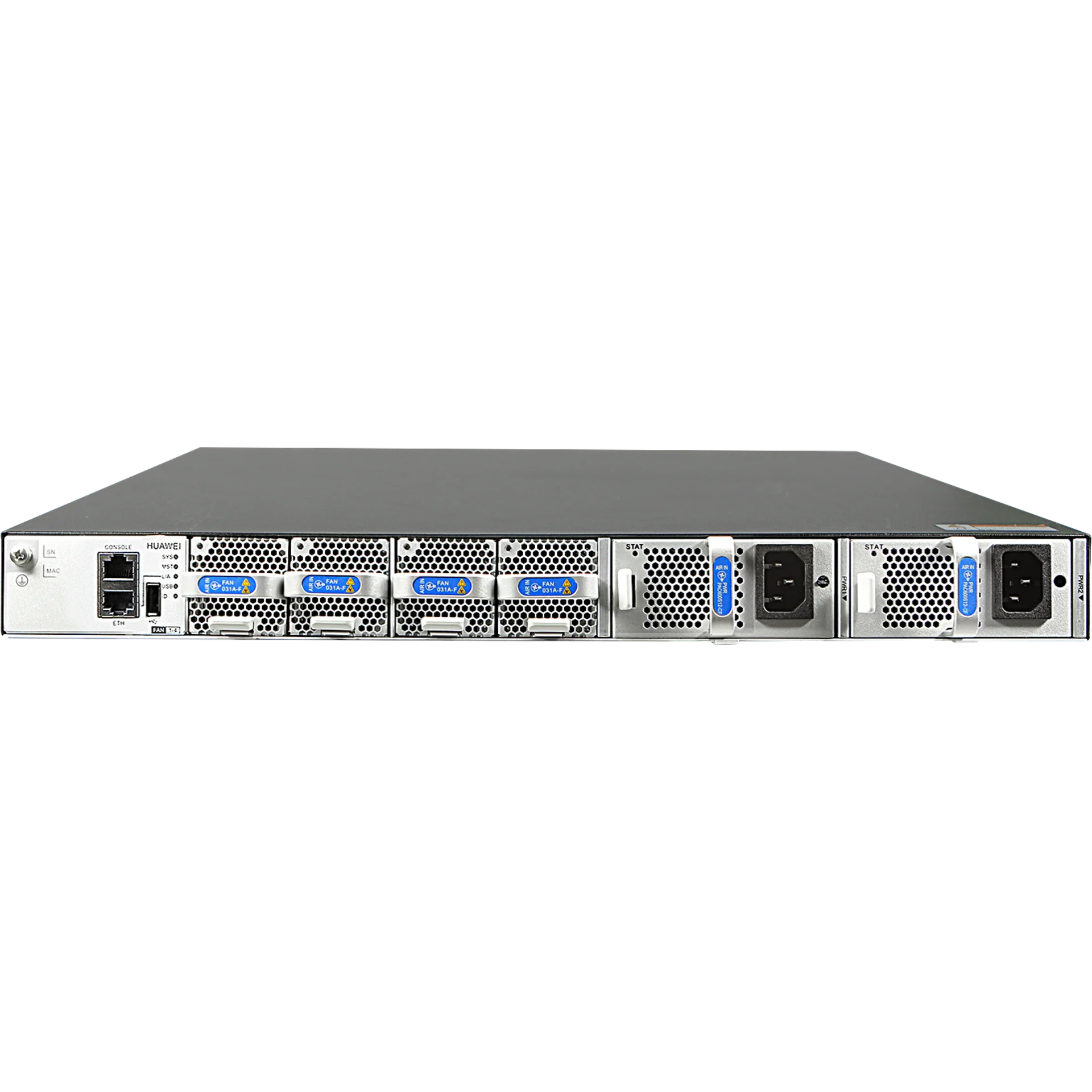 Коммутатор Huawei CE6863E-48S6CQ-B, направление охлаждения Port-side Intake, с 2-мя оптическими модулями QSFP-100G-SWDM4 в комплекте