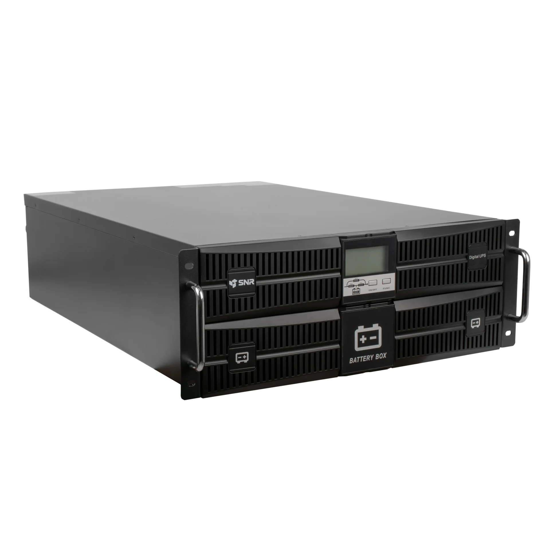 Источник бесперебойного питания онлайн SNR INTELLIGENT 10кВА/10кВт, 1ф:1ф, 192В(DC) (16x9Ач)/ Online, Rack, UPS