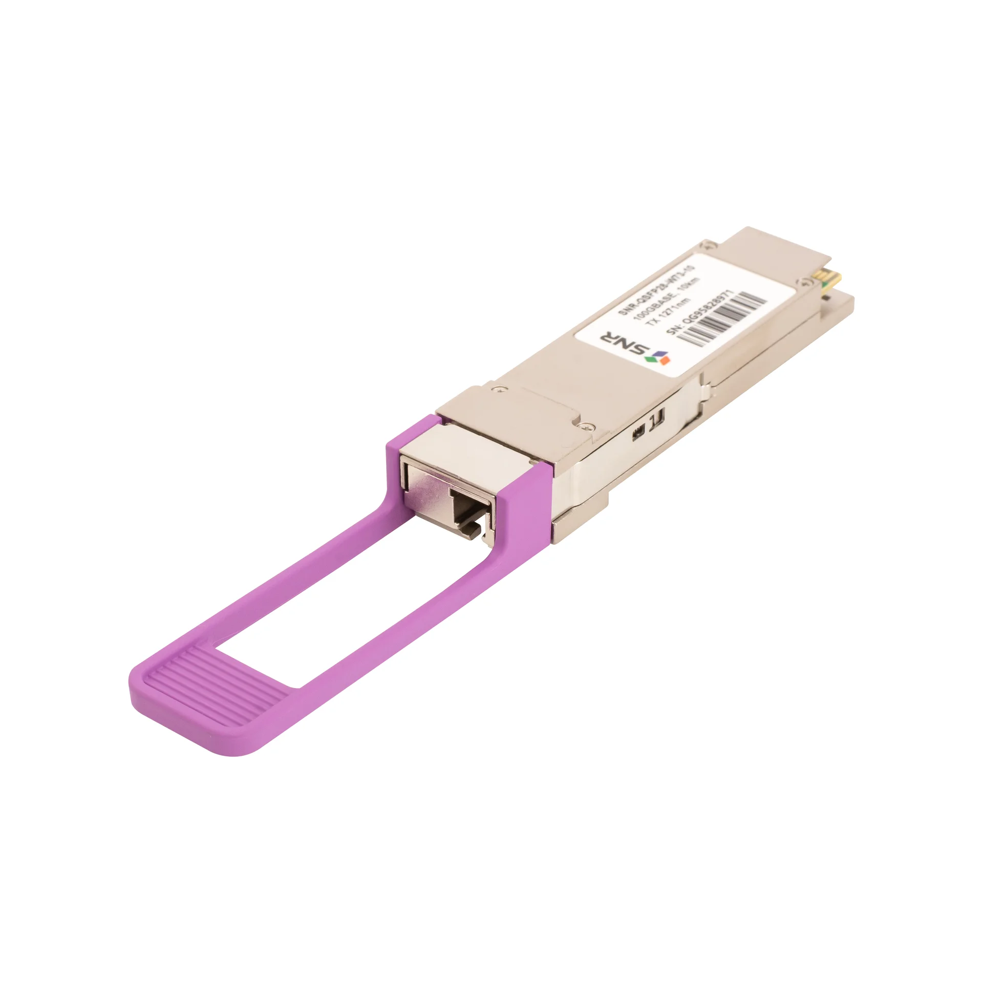 SNR SNR-QSFP28-W73-10 Модуль, QSFP28 100GBASE, BiDi, 1270нм, разъем LC дальность до 10км