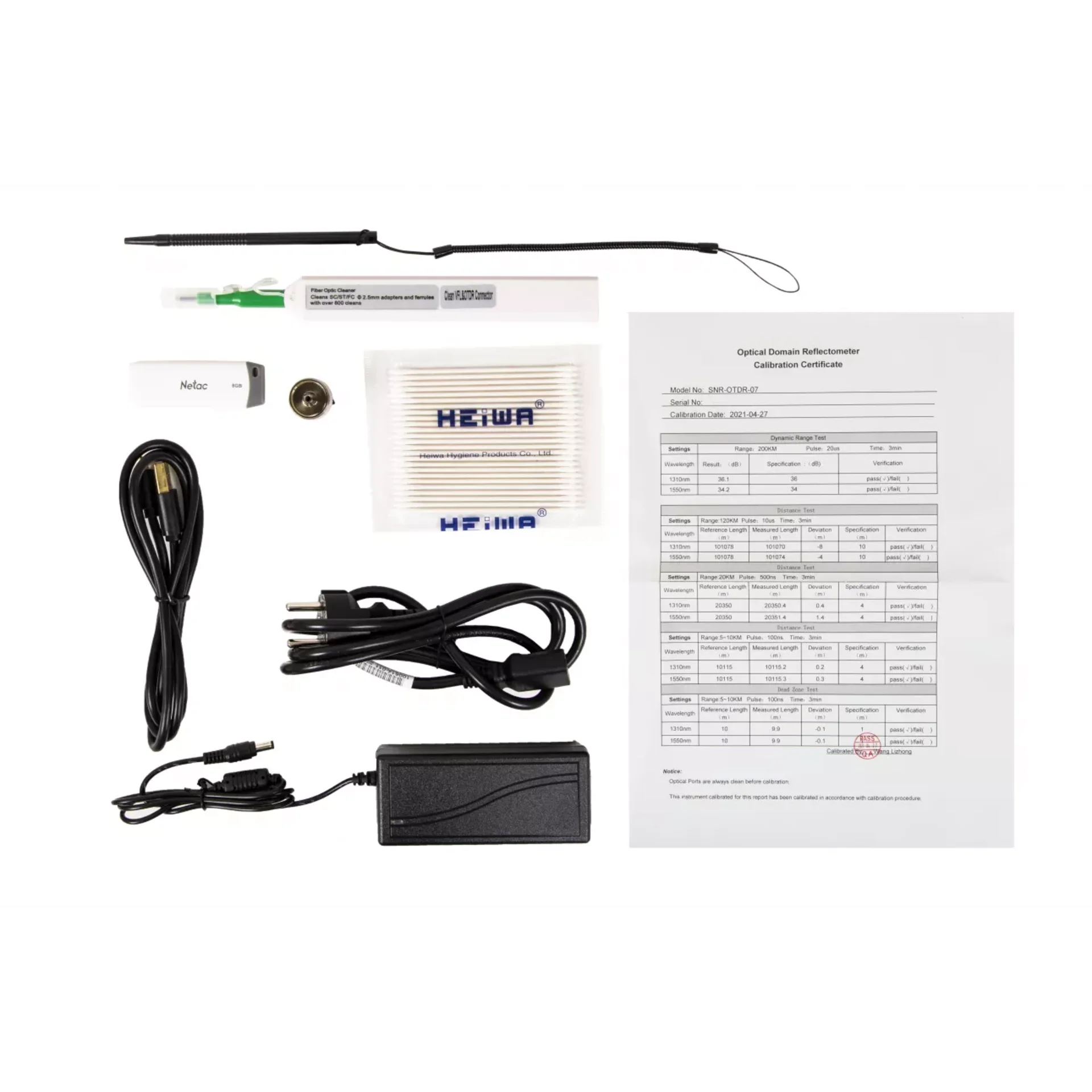 Рефлектометр оптический SNR-OTDR (1310/1550/1625 (с фильтром) nm, 40/38/38 dB, VFL, OPM, OLS)