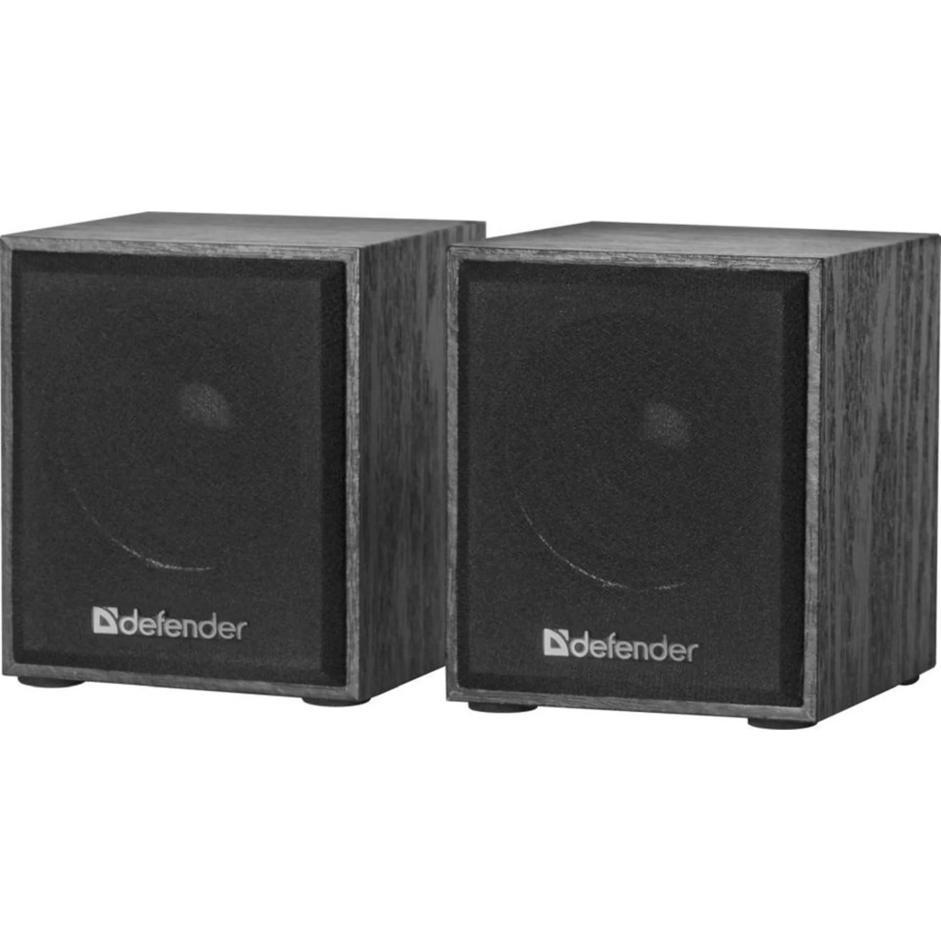 Колонки Defender SPK 230 (2x2W, дерево, питание  от USB) <65223>