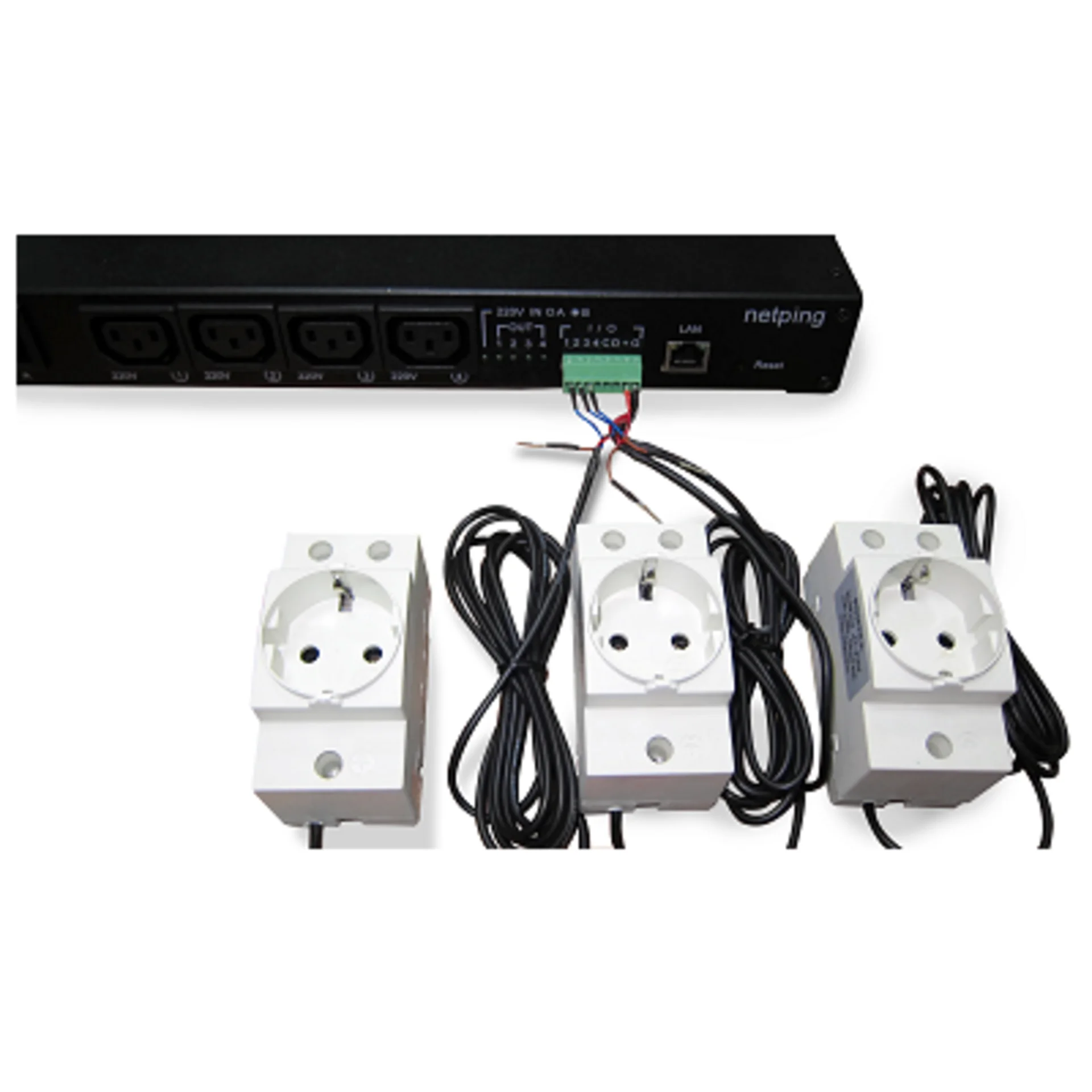 Розетка NetPing AC/DIN