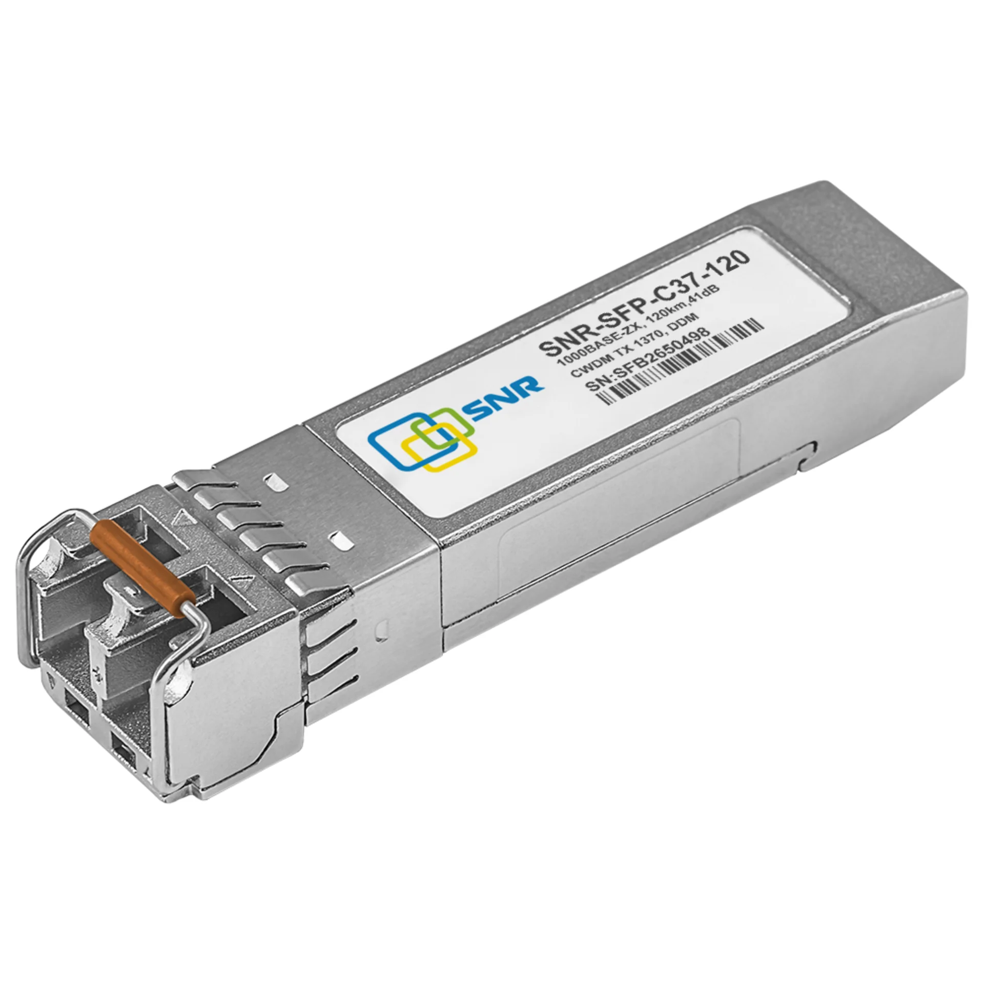SNR SNR-SFP-C37-120 Модуль SFP CWDM оптический, дальность до 120км (41dB), 1370нм
