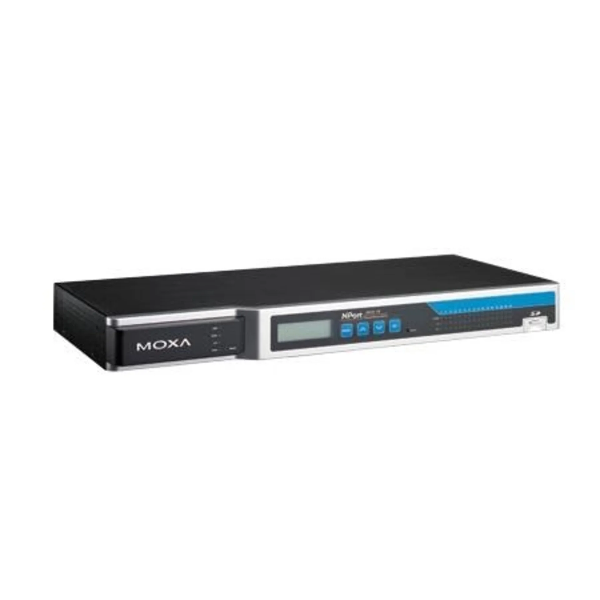 NPort 6610-16 16-портовый преобразователь RS-232 в Ethernet с расширенным набором функций MOXA