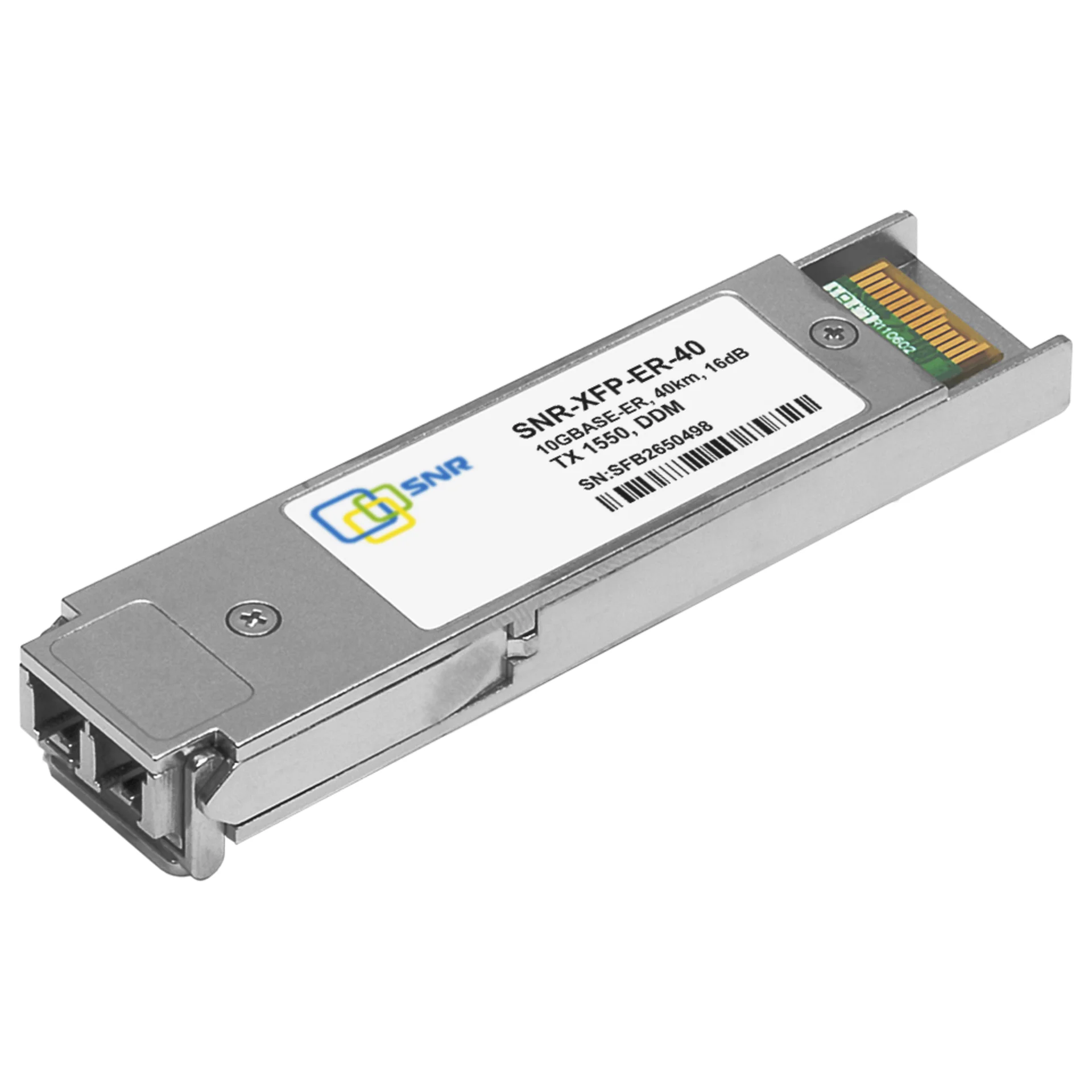 SNR SNR-XFP-ER-40 Модуль XFP оптический, дальность до 40км (16dB), 1550нм