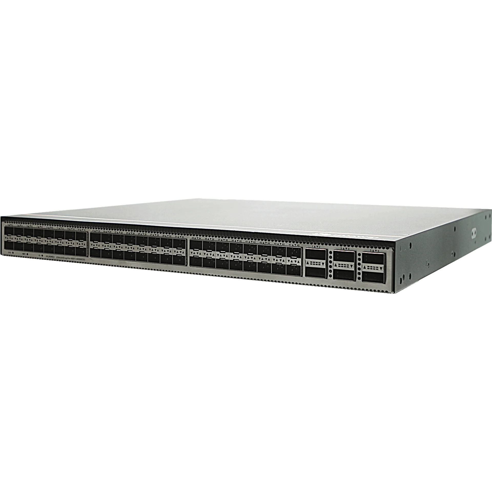 Коммутатор Huawei CE6863E-48S6CQ-B, направление охлаждения Port-side Intake, с 2-мя оптическими модулями QSFP-100G-SWDM4 в комплекте