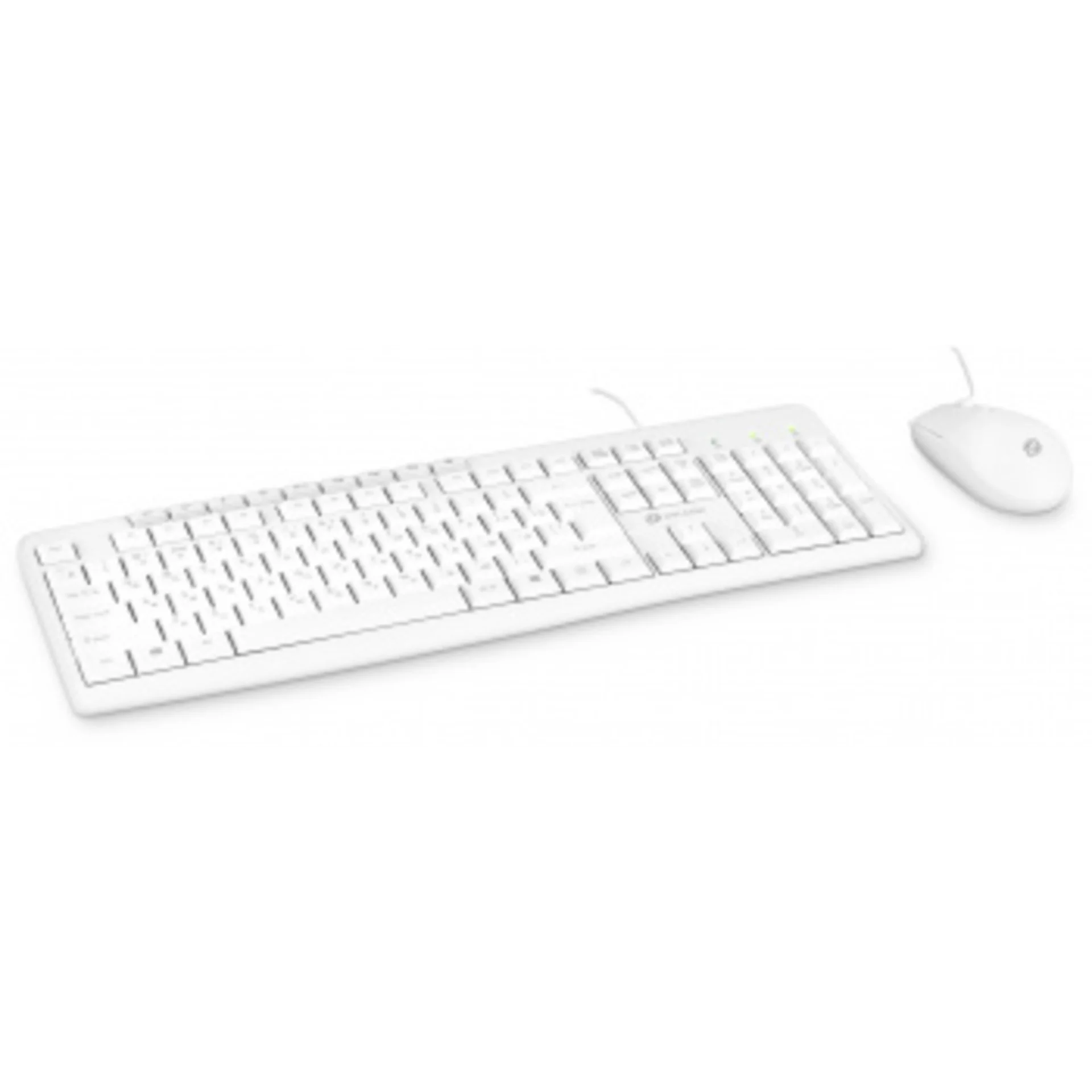 Клавиатура + мышь Оклик S650 клав:белый мышь:белый USB Multimedia (1875257)