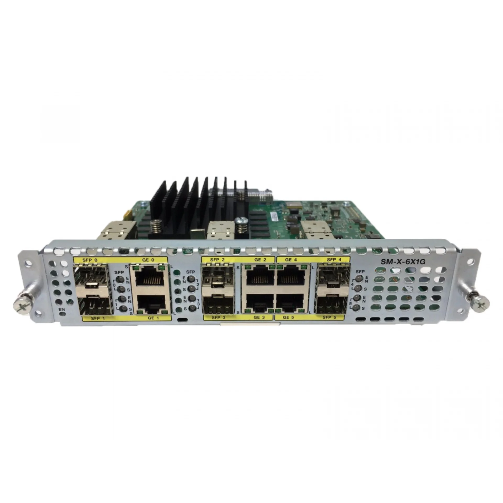 SM-X module with 6-port dual-mode GE / SFP