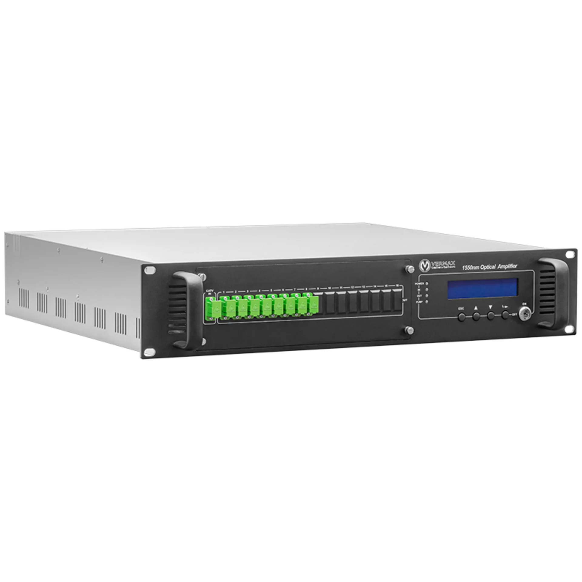 Оптический усилитель VERMAX для сетей КТВ, 8*19dBm