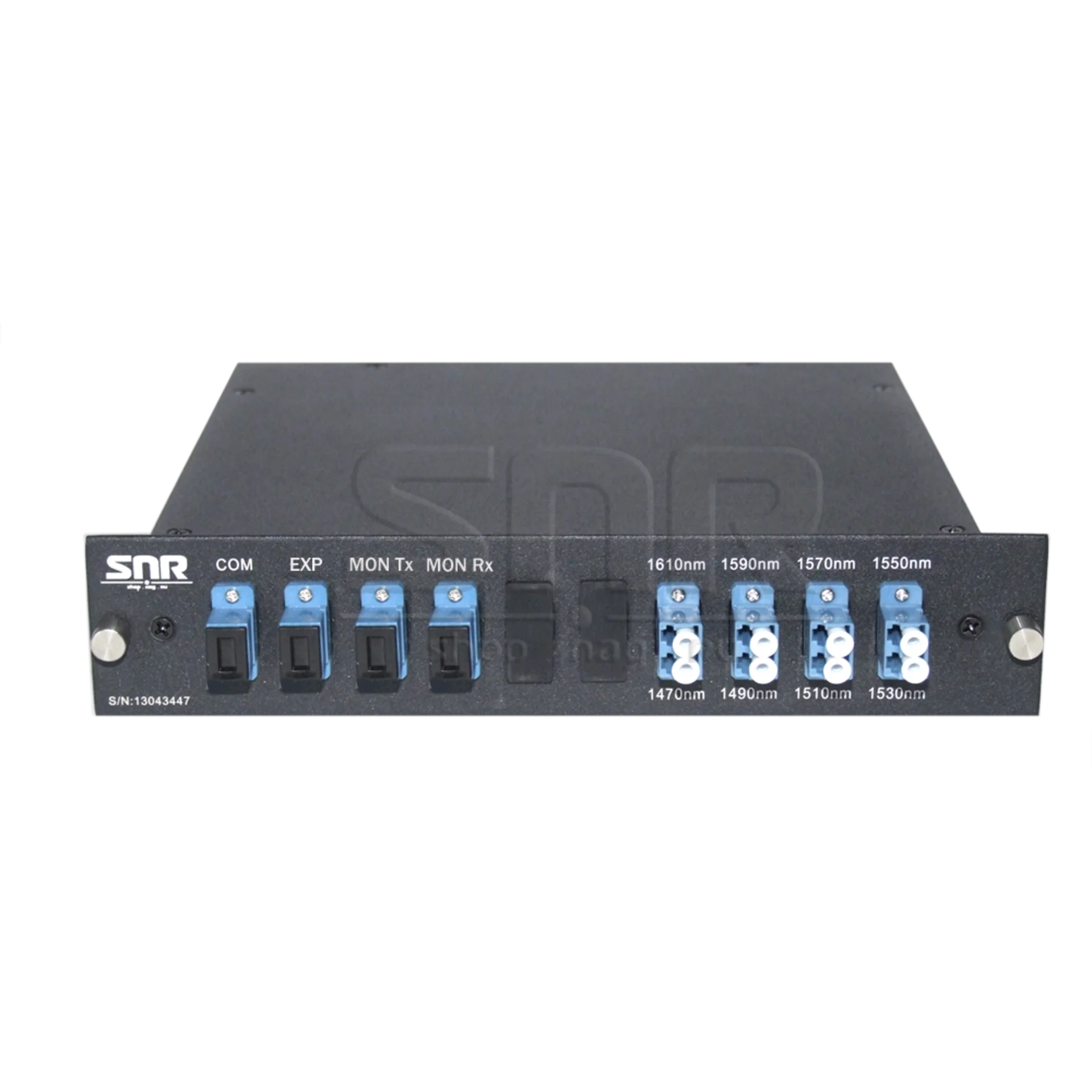 Мультиплексор CWDM одноволоконный 4-х канальный, (trx:1610-1550, 1470-1530), Monitor, UPG