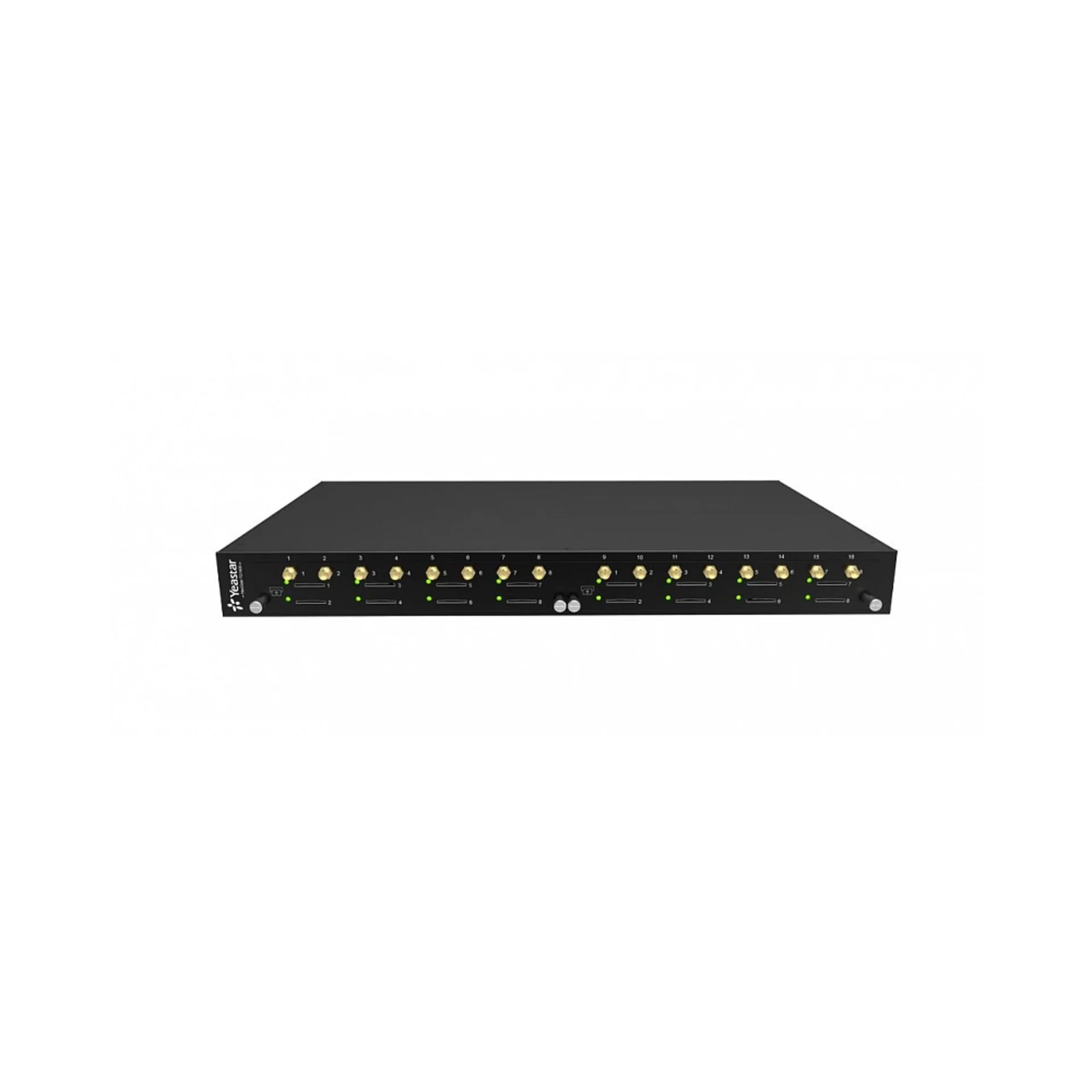  YEASTAR VoIP-GSM-шлюз с поддержкой до 16 GSM-линий 850/900/1800/1900 МГц ( 8 GSM-линий 850/900/1800/1900 в комплекте )
