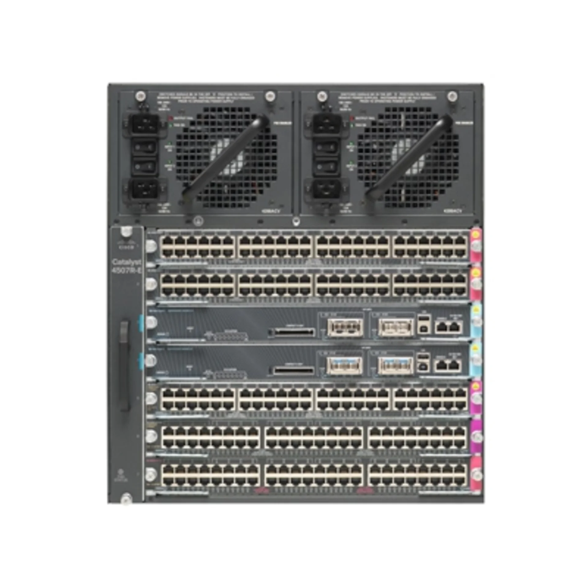 Шасси CISCO WS-C4507R+E Catalyst4500E 7 slot chassis for 48 Gbps/slot