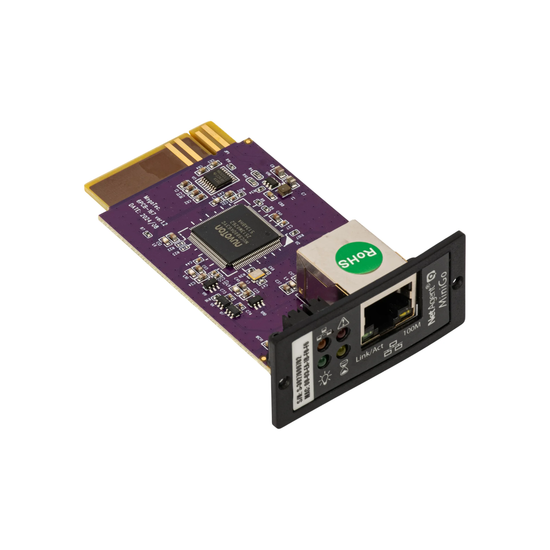SNMP карта Megatec DS801 (NetAgent9) с портом RJ45 ETH, мини слот
