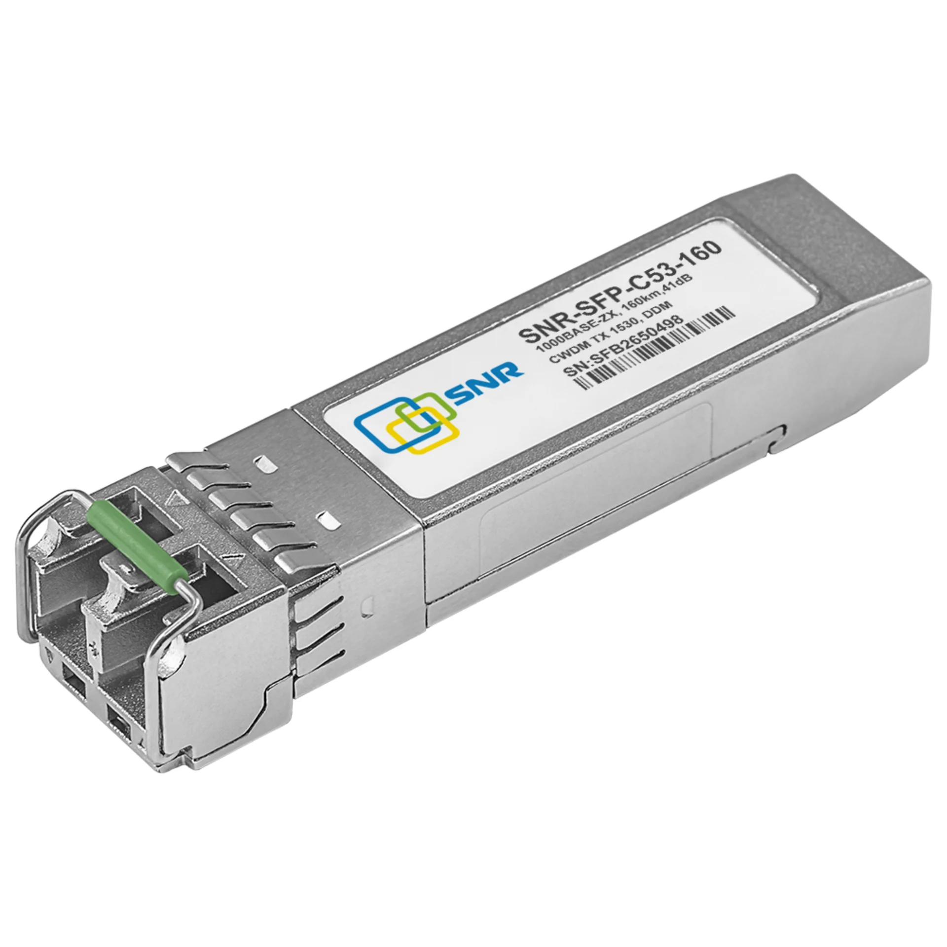 SNR SNR-SFP-C53-160 Модуль SFP CWDM оптический, дальность до 160км (41dB), 1530нм