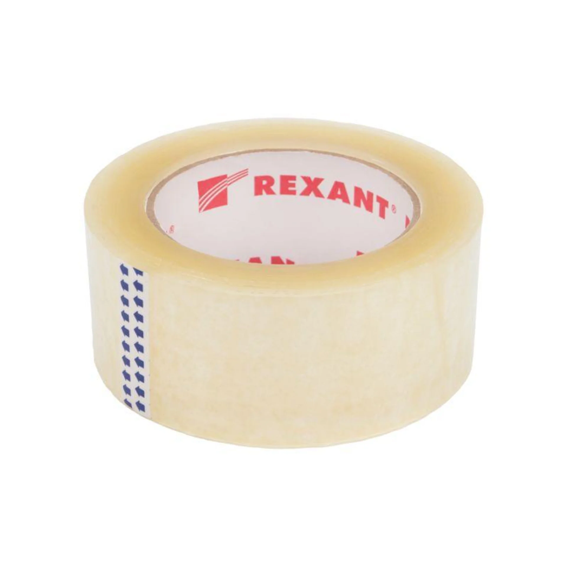 Скотч упаковочный Rexant 48 мм х 50 мкм, прозрачный, рулон 150 м