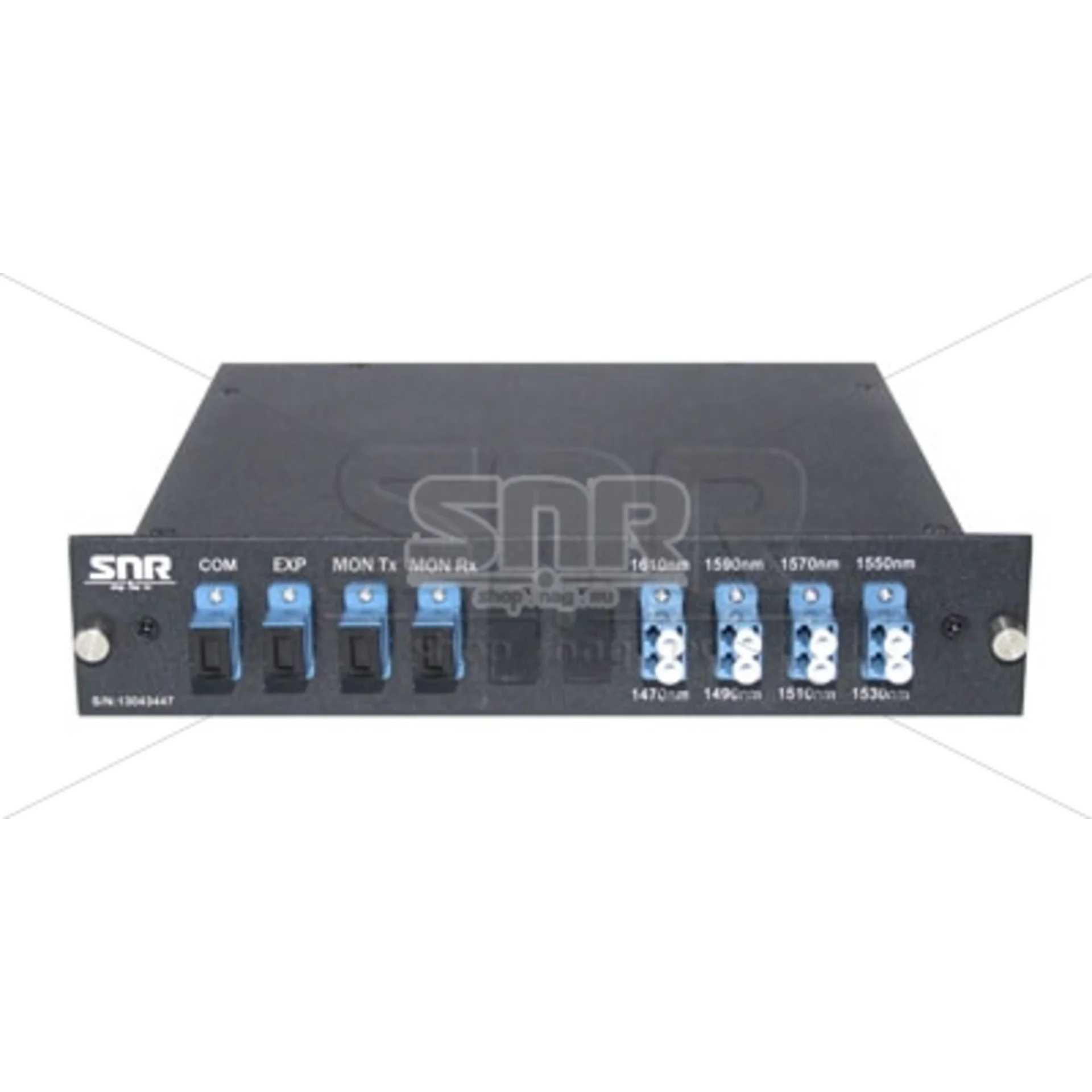 Мультиплексор CWDM одноволоконный 4-х канальный, (trx:1610-1550, 1470-1530), Monitor, UPG