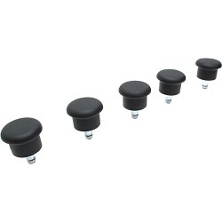 Feet Brt FootSet35 Набор заглушек Бюрократ FootSet35 черный для паркета/ламината