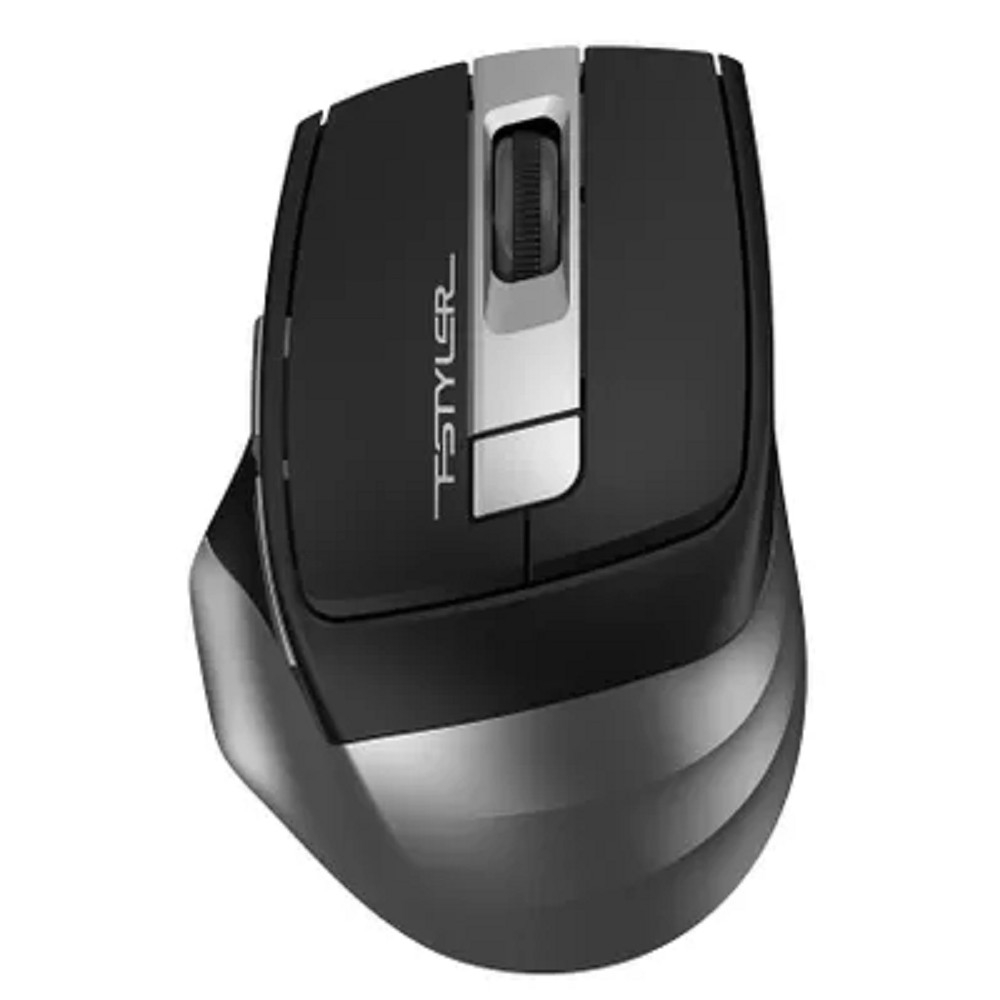 Мышь компьютерная A4Tech Fstyler (FG35 GREY) сер/черн/2000dpi/беспров/6кн