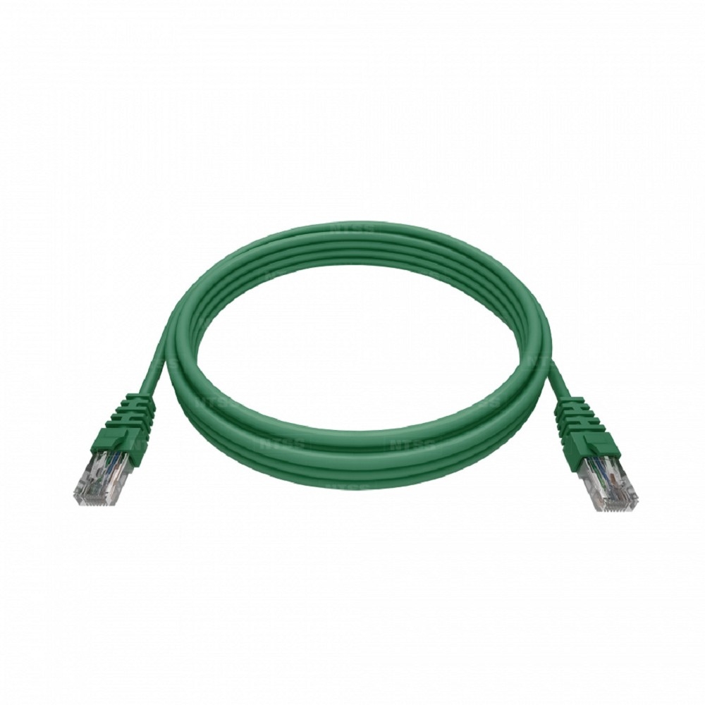 NTSS Патч-корд NTSS PREMIUM 2xRJ45/8P8C, T568B UTP CAT5e LSZH 1 метр, зеленый NTSS-PC-PM-UTP-RJ45-5e-1.0-LSZH-GN