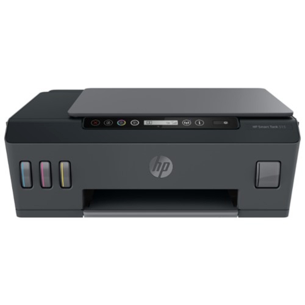 МФУ струйное HP Smart Tank 515 AiO (1TJ09A), A4, цветной, печ. до 22 стр/мин. (ч/б) до 16 стр/мин. (цвет), скан. до 5 стр/мин. (ч/б) 3 стр/мин. (цвет), 1200 x 1200 dpi, USB, Wi-Fi, BlueTooth, Air Print, Mopria