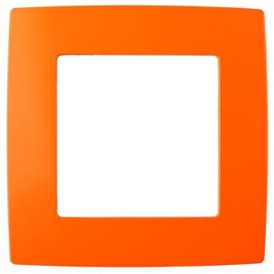 Эра Б0019387 12-5001-22 Рамка на 1 пост, Эра12, оранжевый