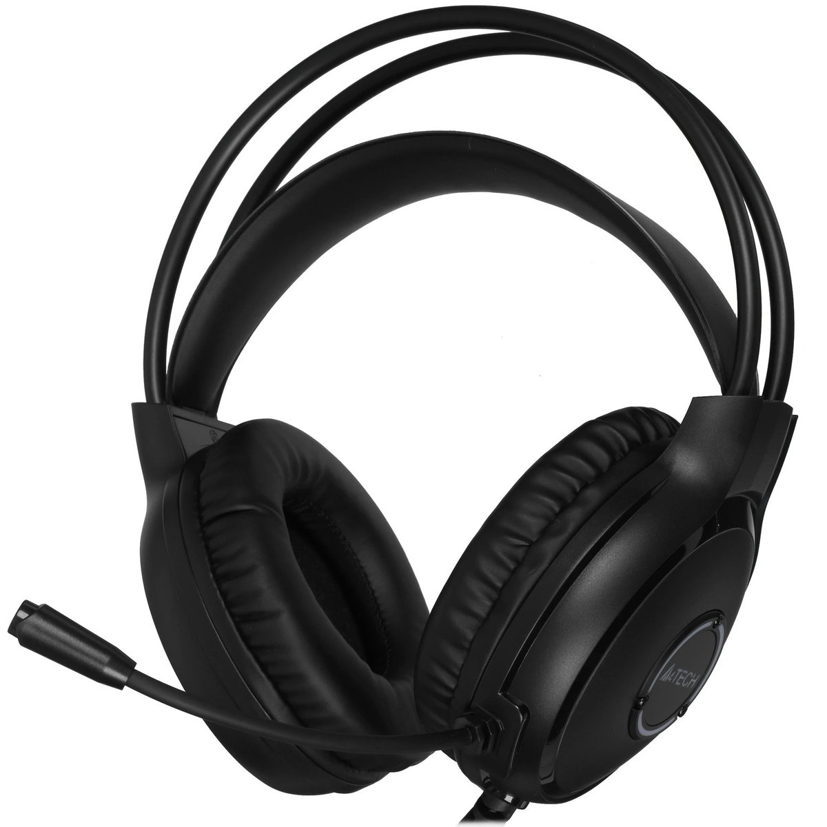 Наушники с микрофоном A4Tech Fstyler FH300U черный 2м мониторные USB оголовье (FH300U BLACK)