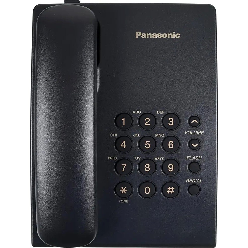 Повреждение упаковки Panasonic KX-TS2350RUB (черный) {повтор номера, регул-ка громкости, кр.на стену}