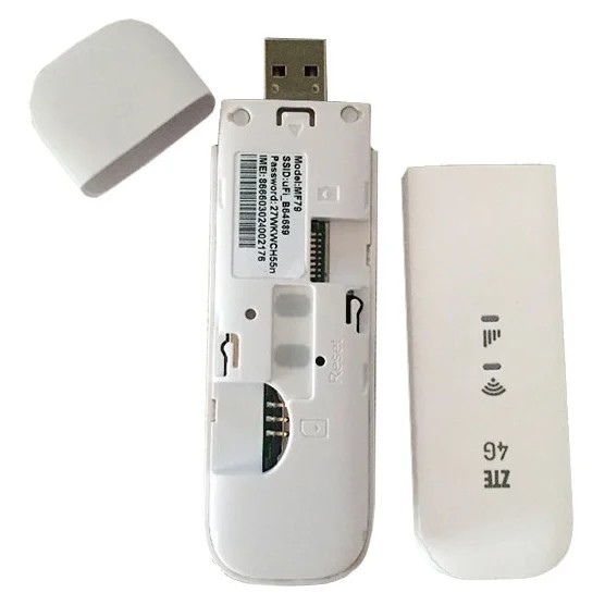 ZTE MF79N Модем 2G/3G/4G ZTE MF79 USB Wi-Fi +Router внешний белый
