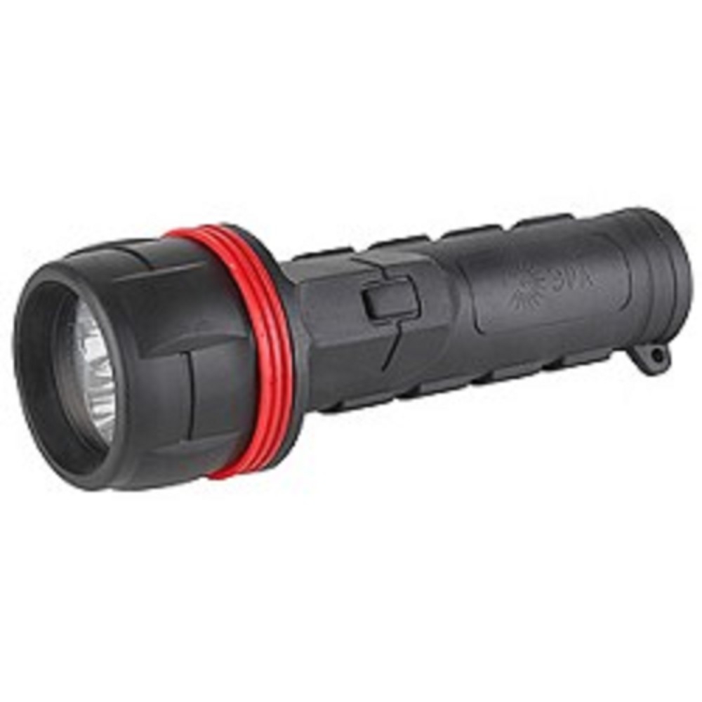 ЭРА C0036217 Фонарь R2D {3 светодиода, обрезиненный корпус, ремешок для запястья, 2xD в комплект не взодят}