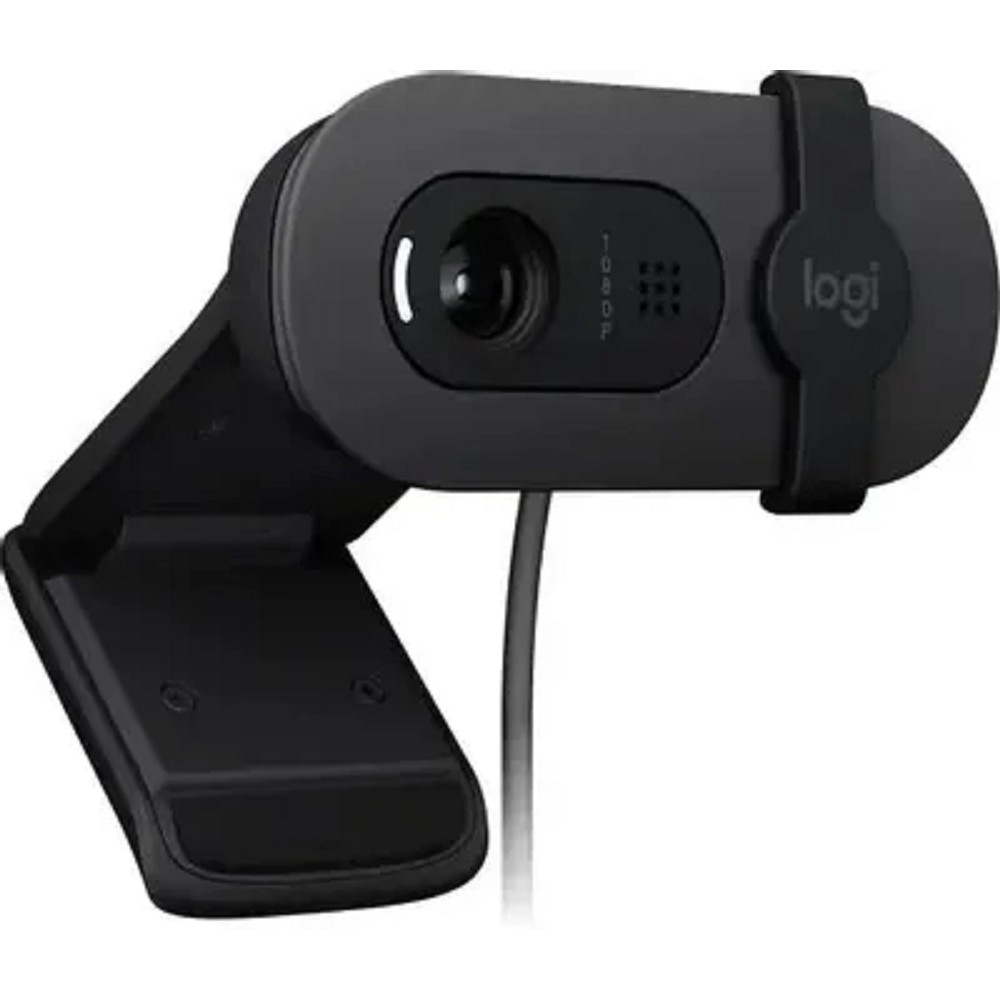 Камера Web Logitech HD Webcam Brio 90 графитовый 2Mpix (1920x1080) USB Type-C с микрофоном (960-001581)