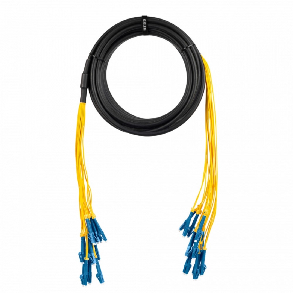 NTSS Сборка кабельная NTSS 8ов, LC/UPC-LC/UPC 50/125мкм, длина 90м, вывод 0.4м, буфер 3мм (NTSS-FO-D-IN/OUT-50-8-LSZH) в бухте NTSS-FU8-50-LC/U-LC/U-0.4-3.0-90
