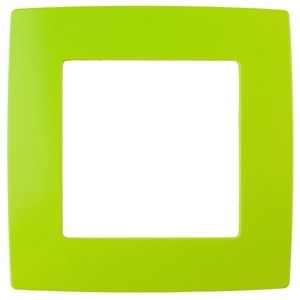Эра Б0019391 12-5001-26 Рамка на 1 пост, Эра12, лайм