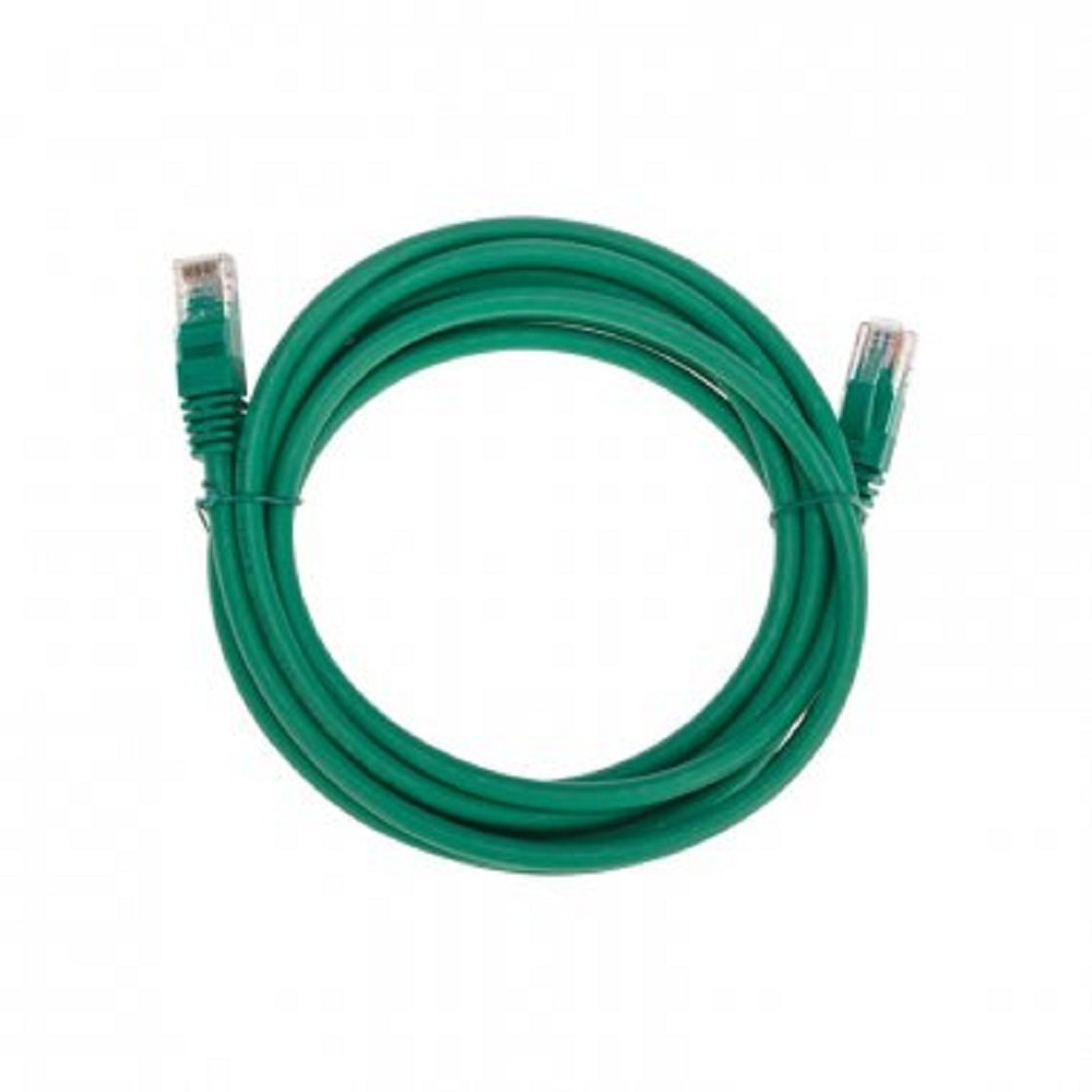 Патч-корд U/UTP Rexant cat.6, RJ45-RJ45, неэкранированный, 26AWG, LSZH, зеленый, 3 м