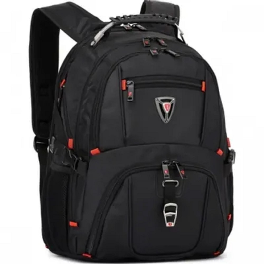 Рюкзак Sumdex PJN-301BK, 46x37x22см, 37.44л, черный