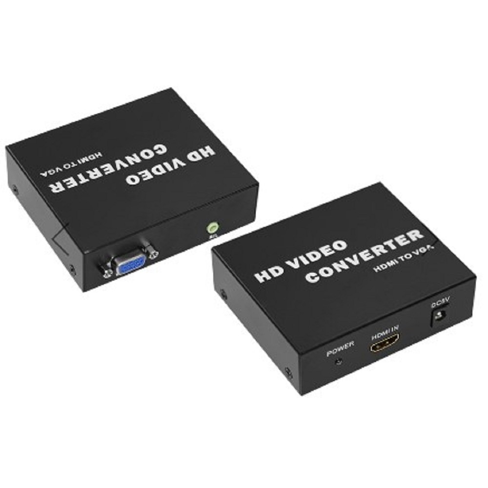 Rexant (17-6907) Конвертер VGA + Стерео 3,5мм на HDMI, металл