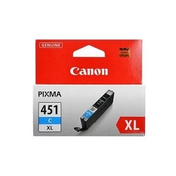 Картридж струйный CLI-451XLC (6473B001) для Canon PIXMA iP7240, MG5440, 6340, Голубой, 665стр.