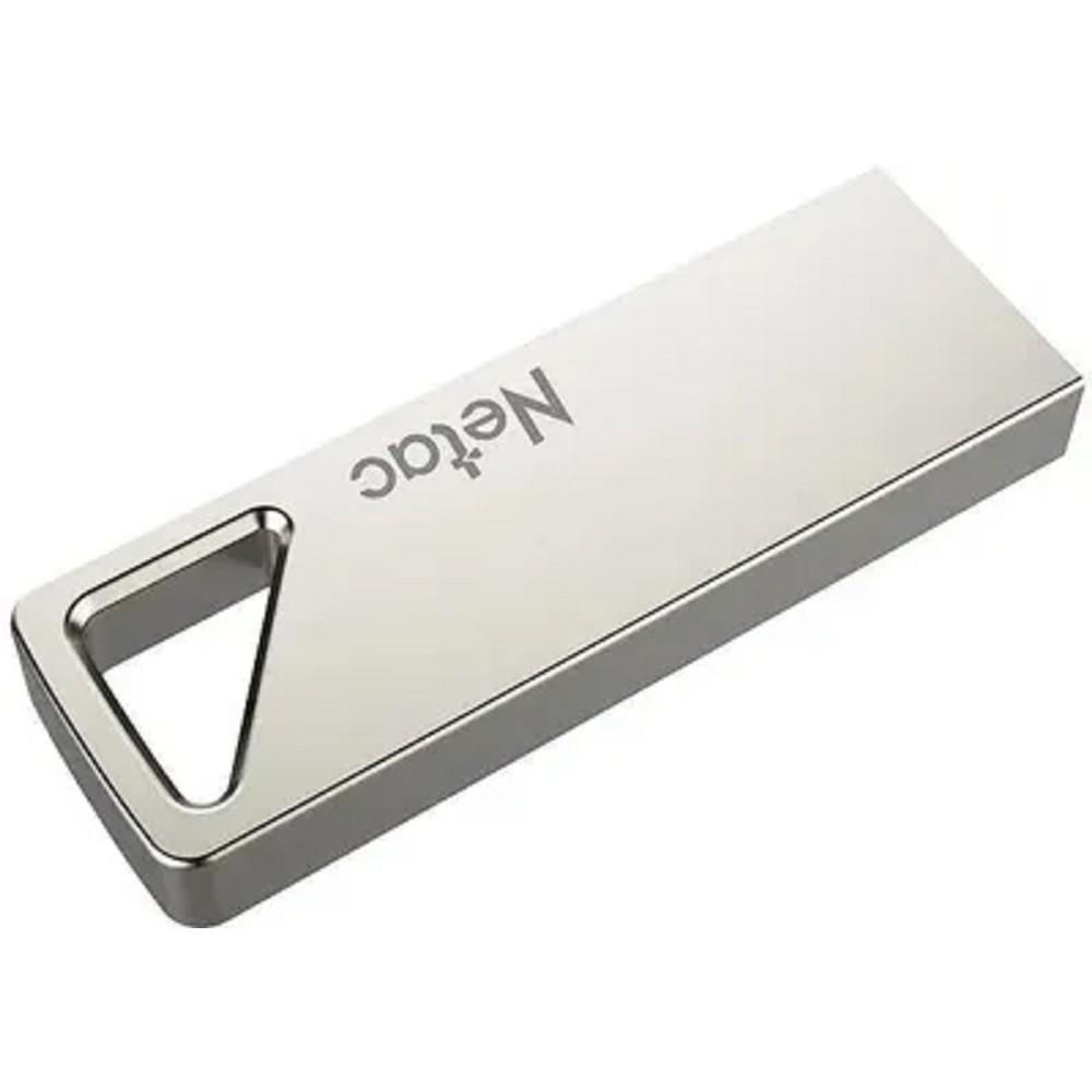 Netac USB Drive 4GB U326  <NT03U326N-004G-20PN>, USB2.0, металлическая плоская