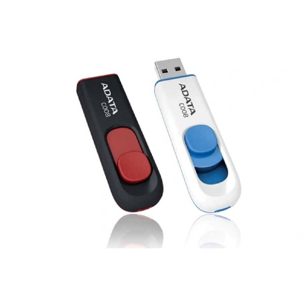 A-DATA Flash Drive 32Gb С008 AC008-32G-RKD {USB2.0, Black-Red}