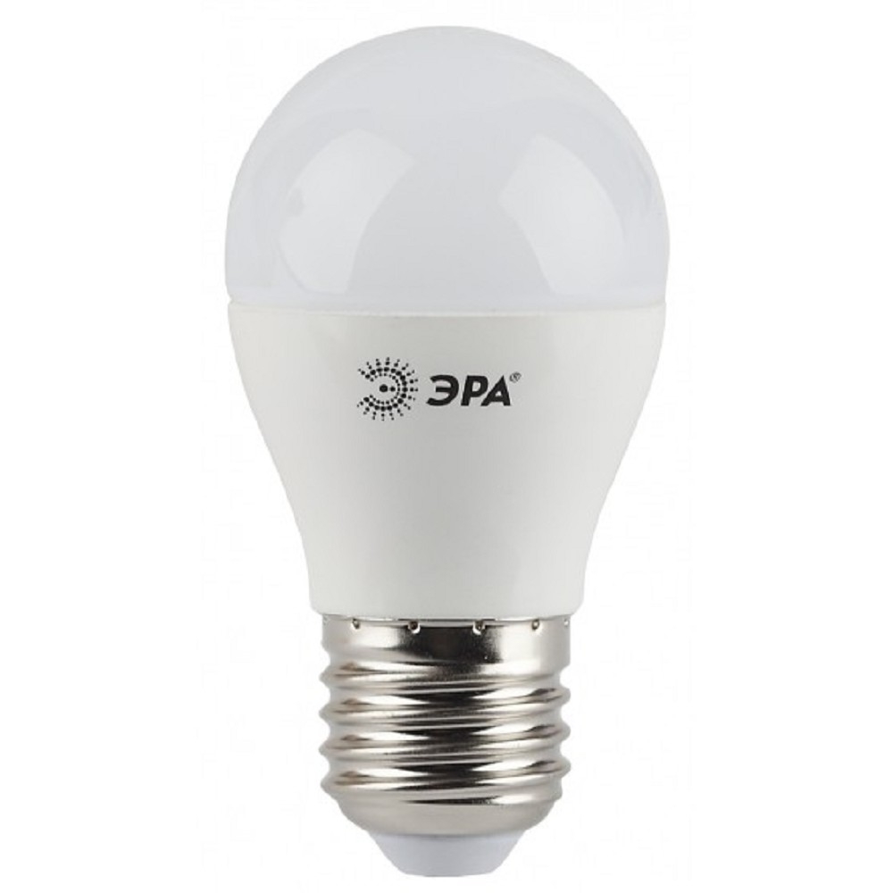 ЭРА Б0020550 Лампочка светодиодная STD LED P45-7W-827-E27 E27 / Е27 7Вт шар теплый белый свет